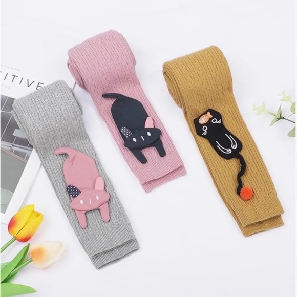 Cat jumper by Mud Kingdom and leggings. - Picture 6 of 8